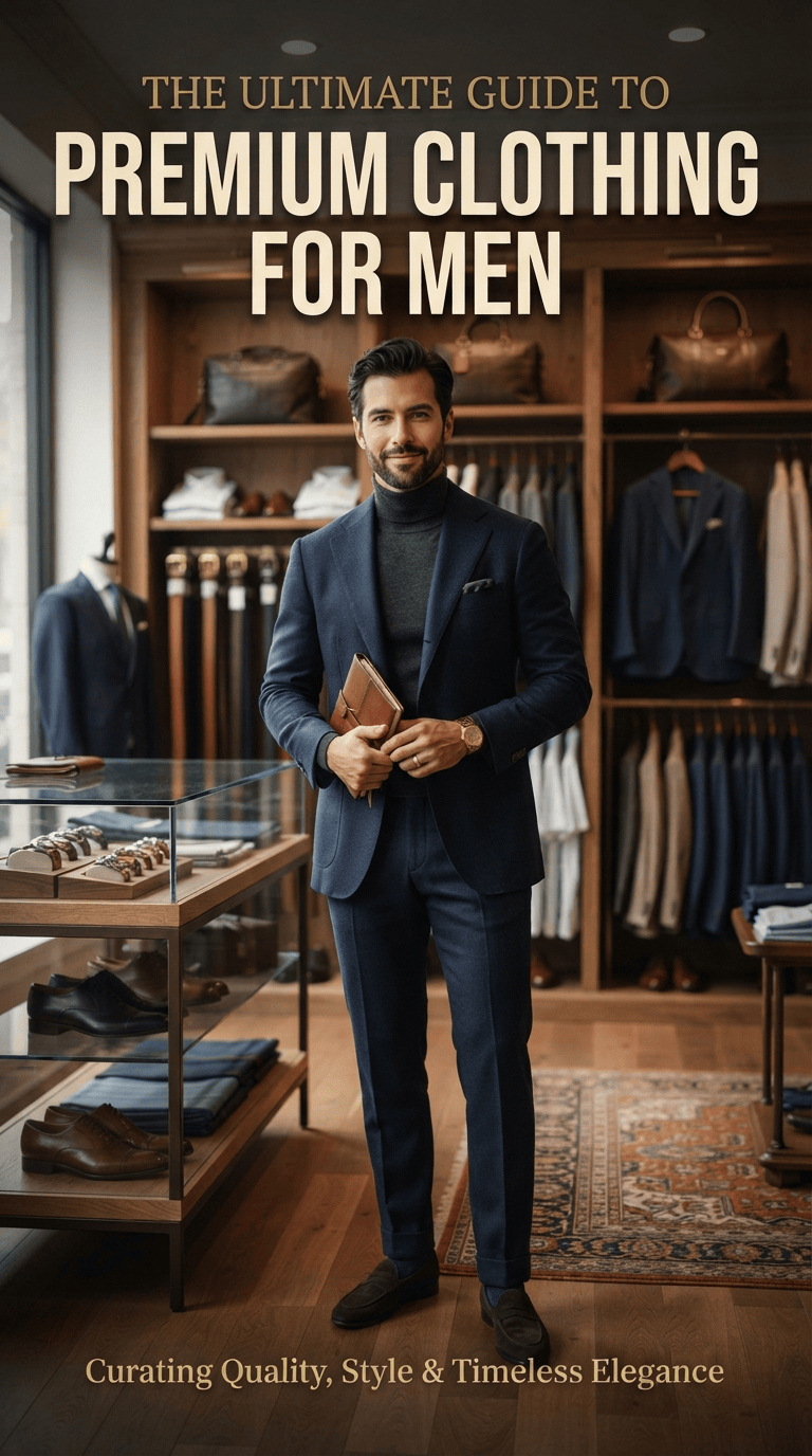 The Ultimate Guide to Premium Clothing for&nbsp;Men